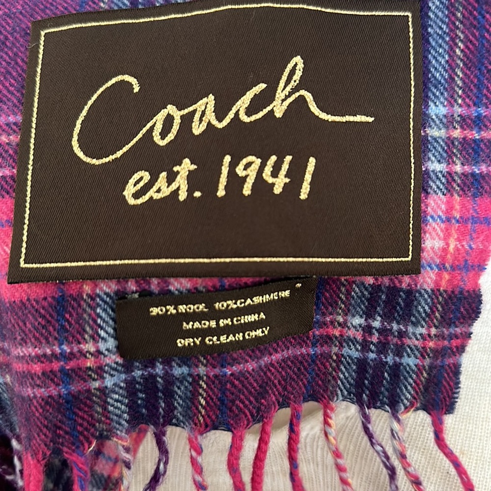 Coach scarf - Picture 4 of 5